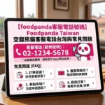 foodpanda客服0800電話