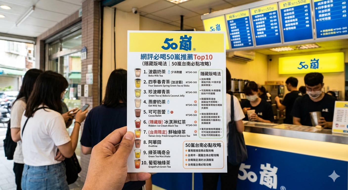 50嵐菜單