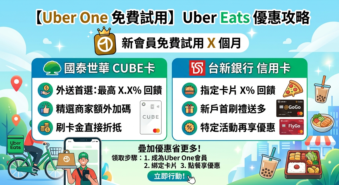 Uber One 免費試用