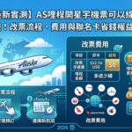 AS開星宇機票線上改票了