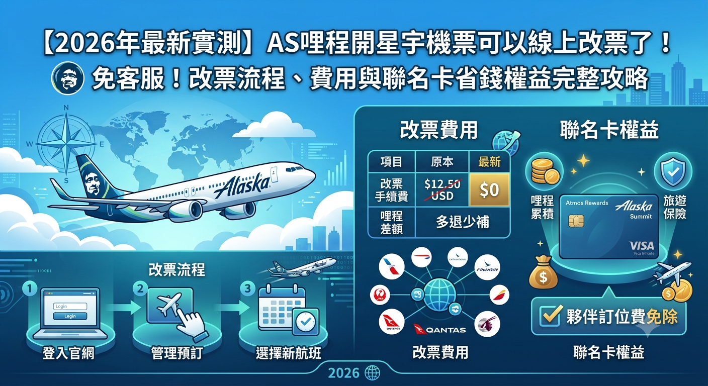 AS開星宇機票線上改票了