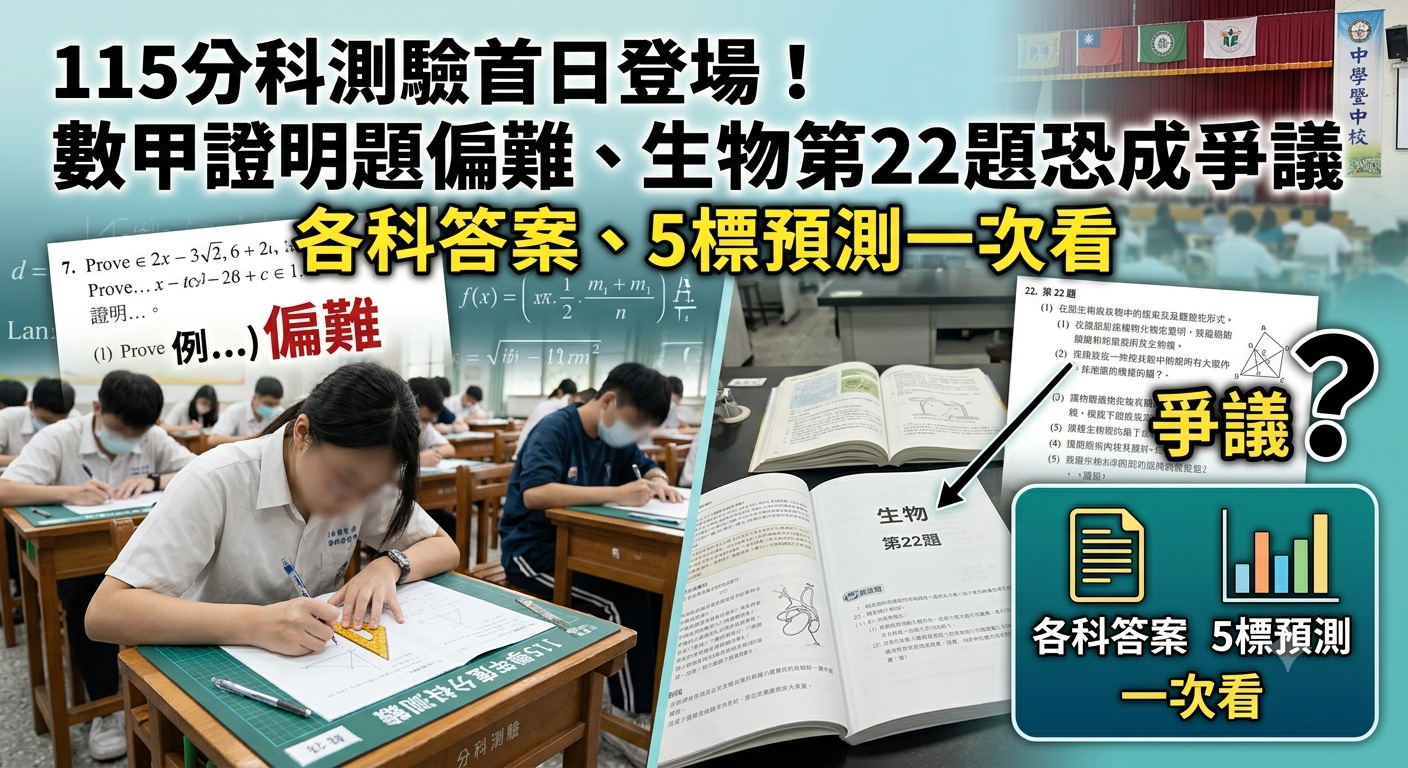 分科測驗