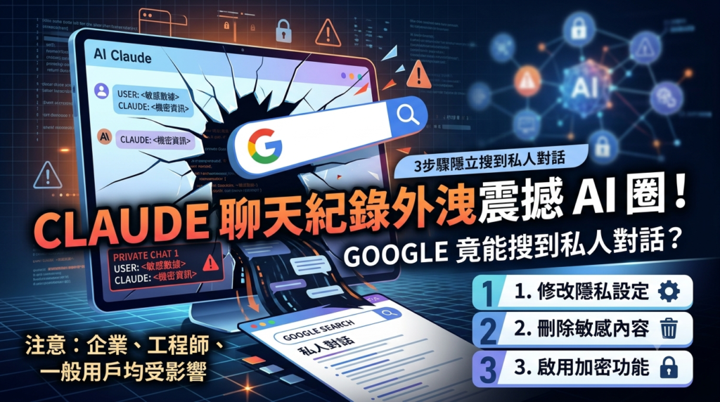 Claude聊天紀錄外洩