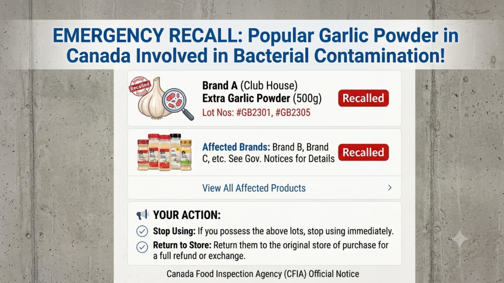 heavenly spices garlic powder recall