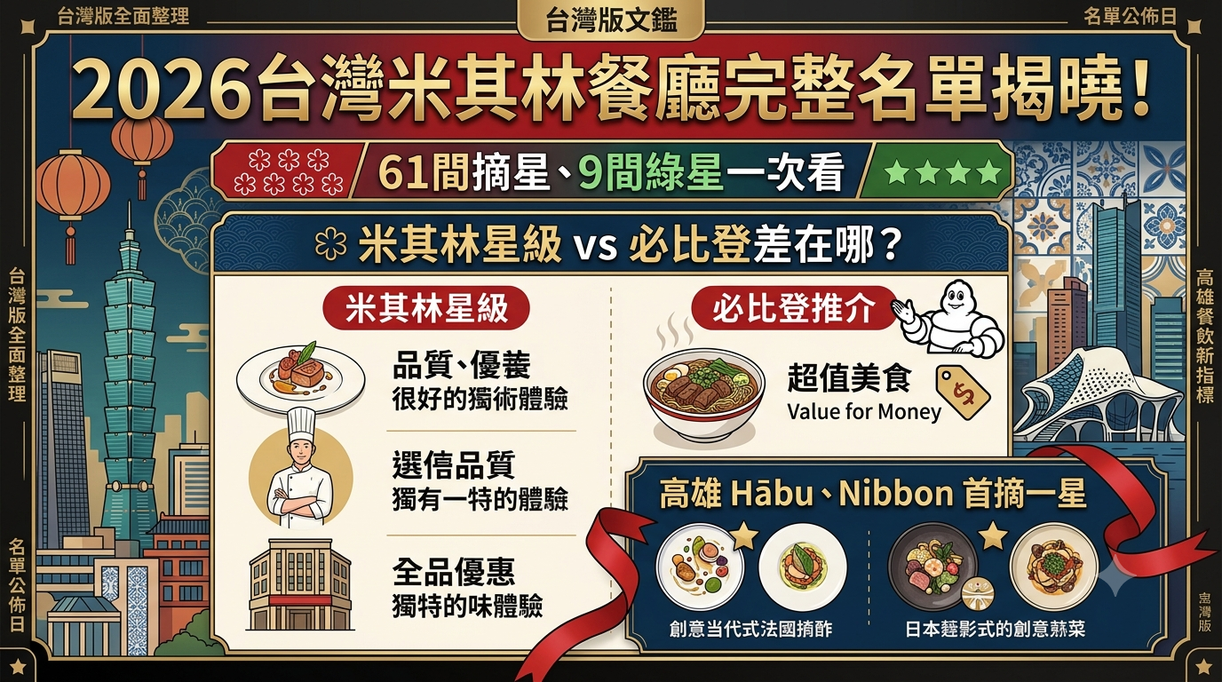 台灣米其林餐廳