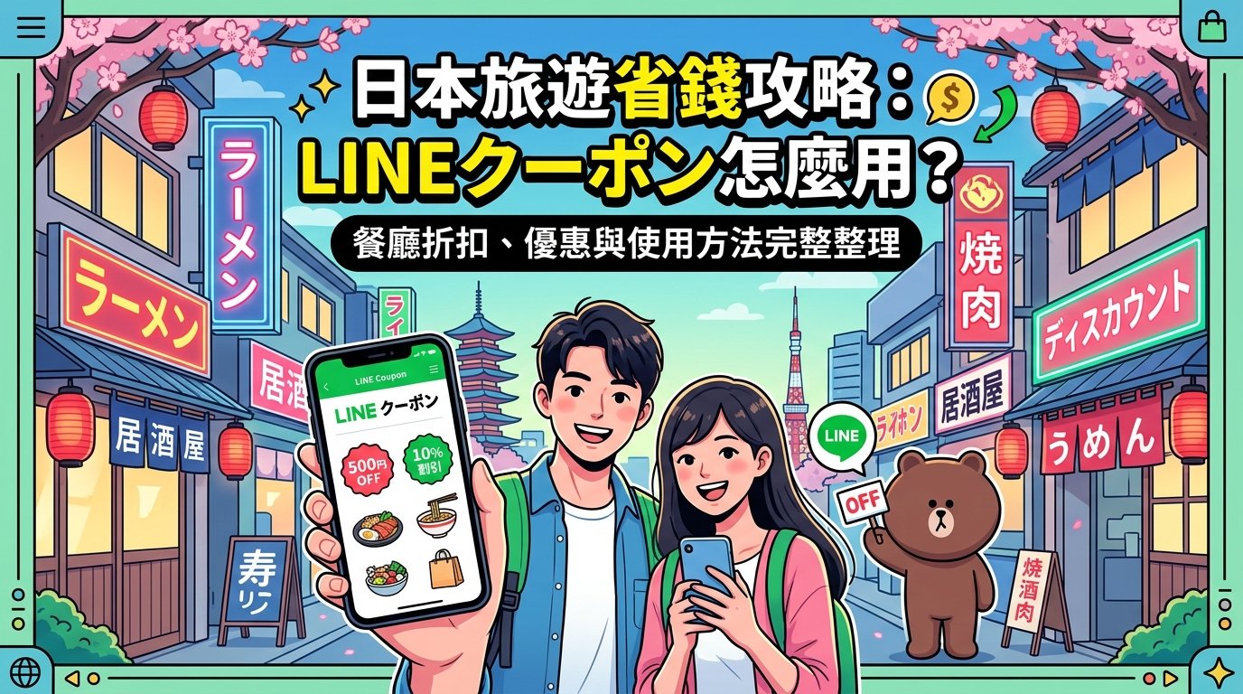 LINEクーポン怎麼用