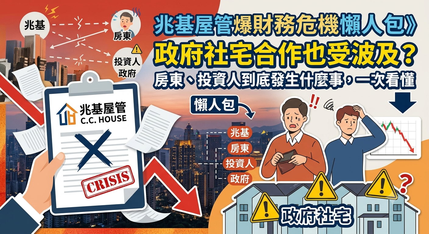 兆基屋管爆財務危機懶人包