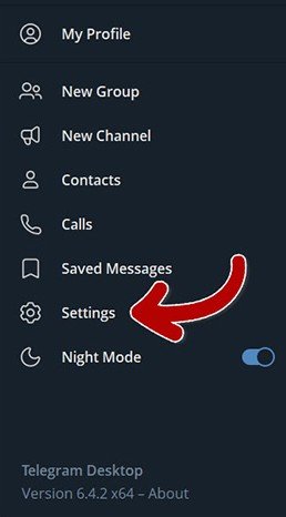 電腦版中解鎖Telegram1