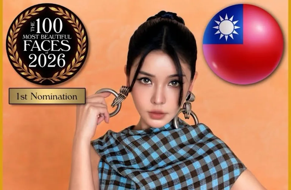 李毓芬驚喜入圍2026全球百大美女