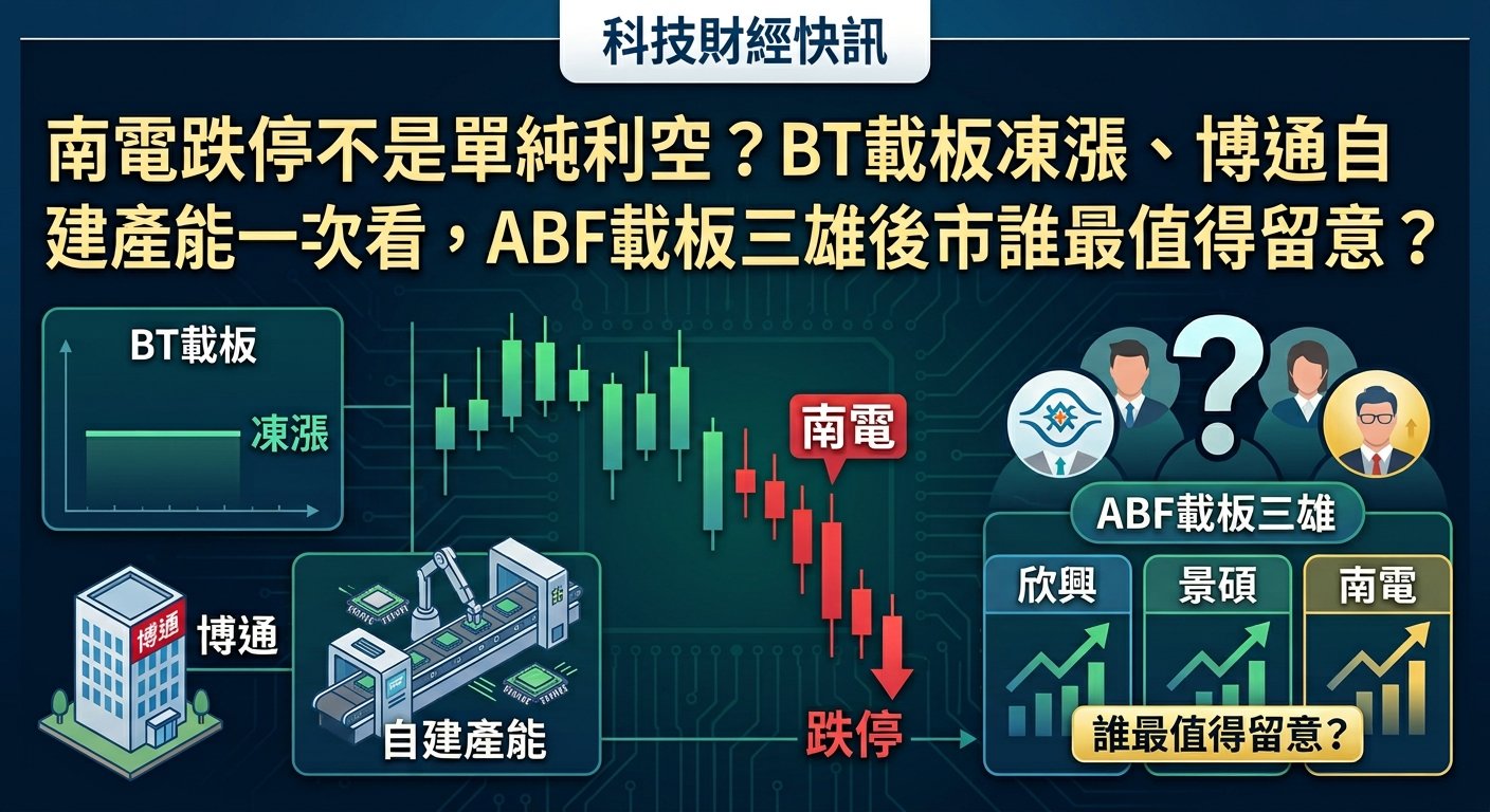 南電跌停