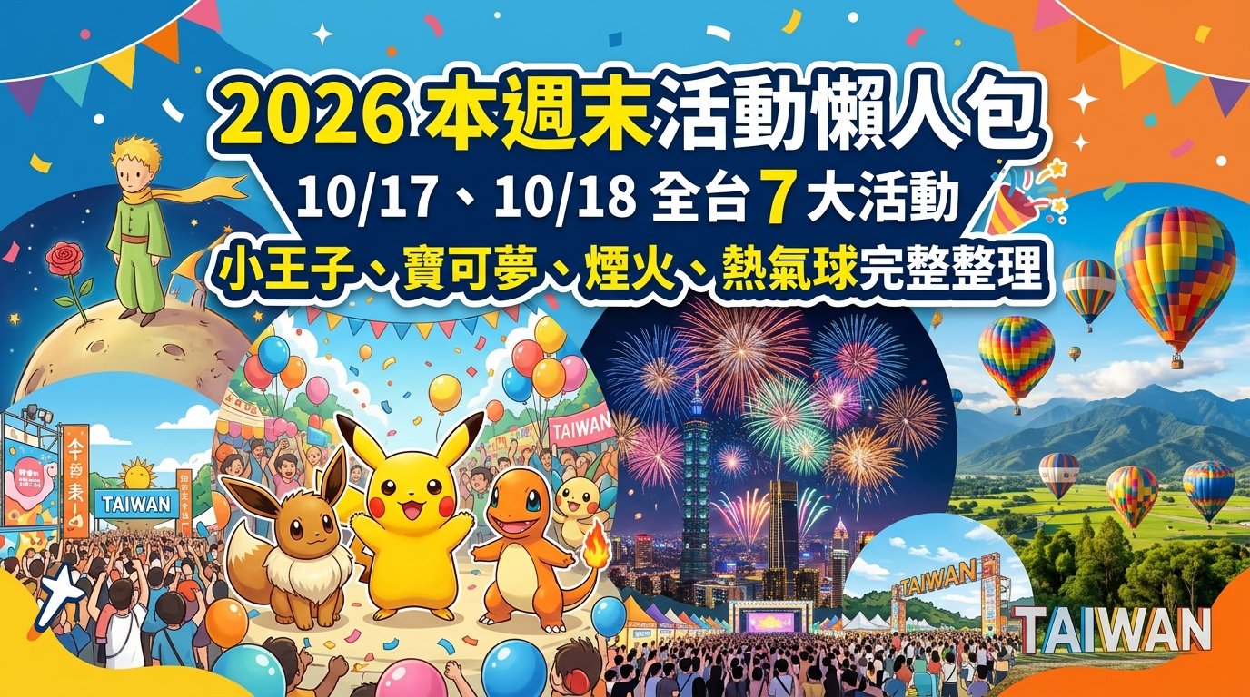週末活動懶人包